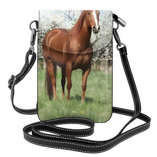Sac à bandoulière imprimé cheval parfait pour vos sorties quotidiennes et voyages