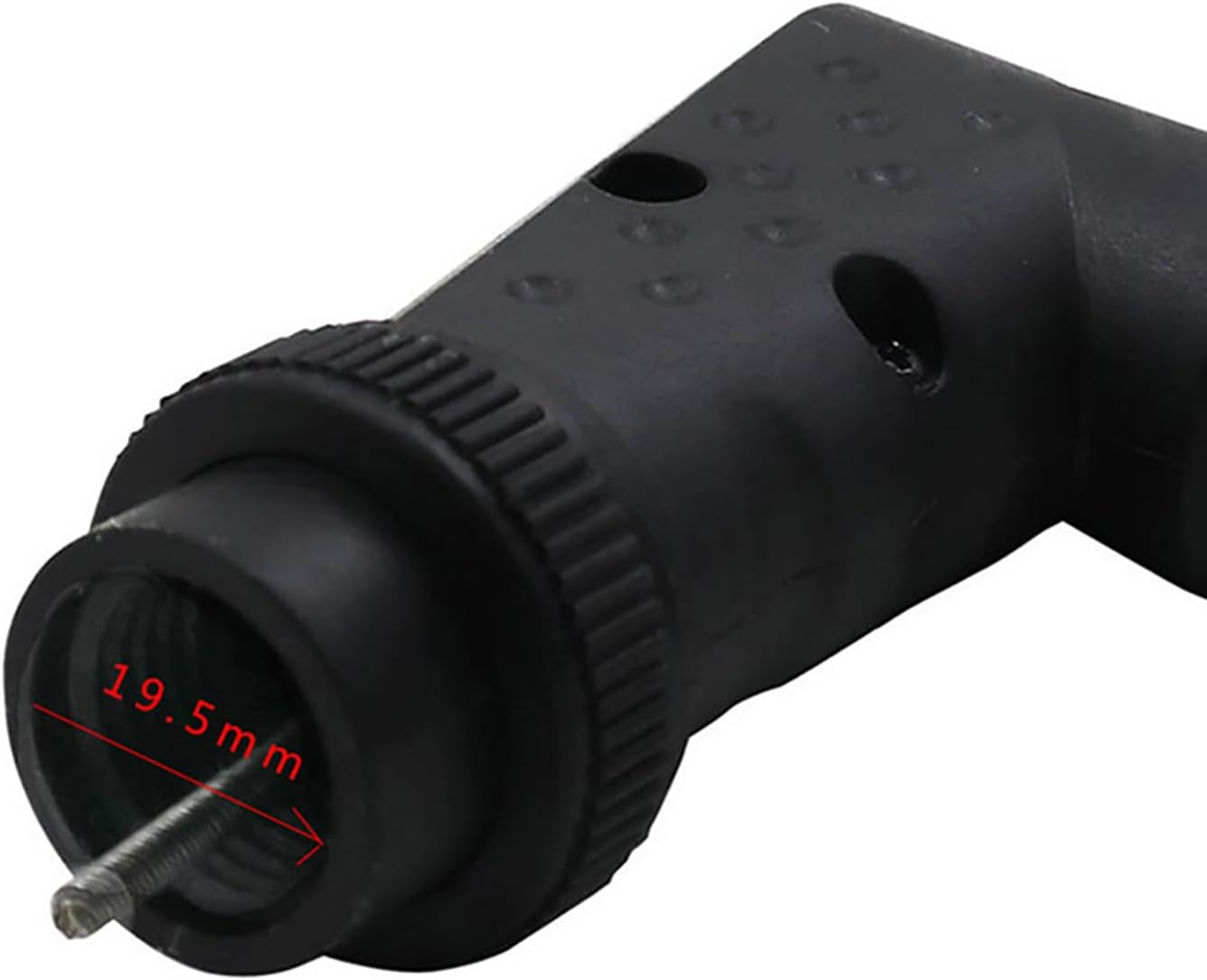 MOUDOAUER Right Angle Rotary Tool Converter Kit, Electric Grinder Attachment Right Angle Drill Adapter for Dremel Rotary Tool