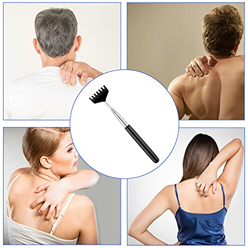 Kopfmassage Spinne und Rückenkratzer, Kopfmassagegerät mit 20 Fingern, Rückenkratzer Ausziehbar, Kopfmassage und Metallrückenkratzer für Entspannung und Wellness - Image 7