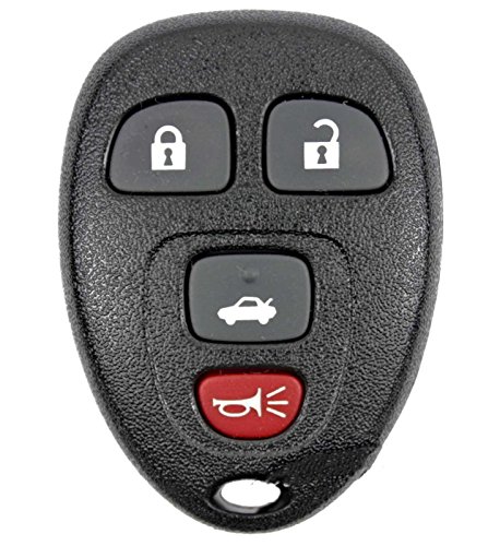 New Keyless Entry 4 Button Remote Car Key Fob for Select Chevrolet Pontiac Saturn & Buick FCC ID KOBGT04A/GM # 15252034