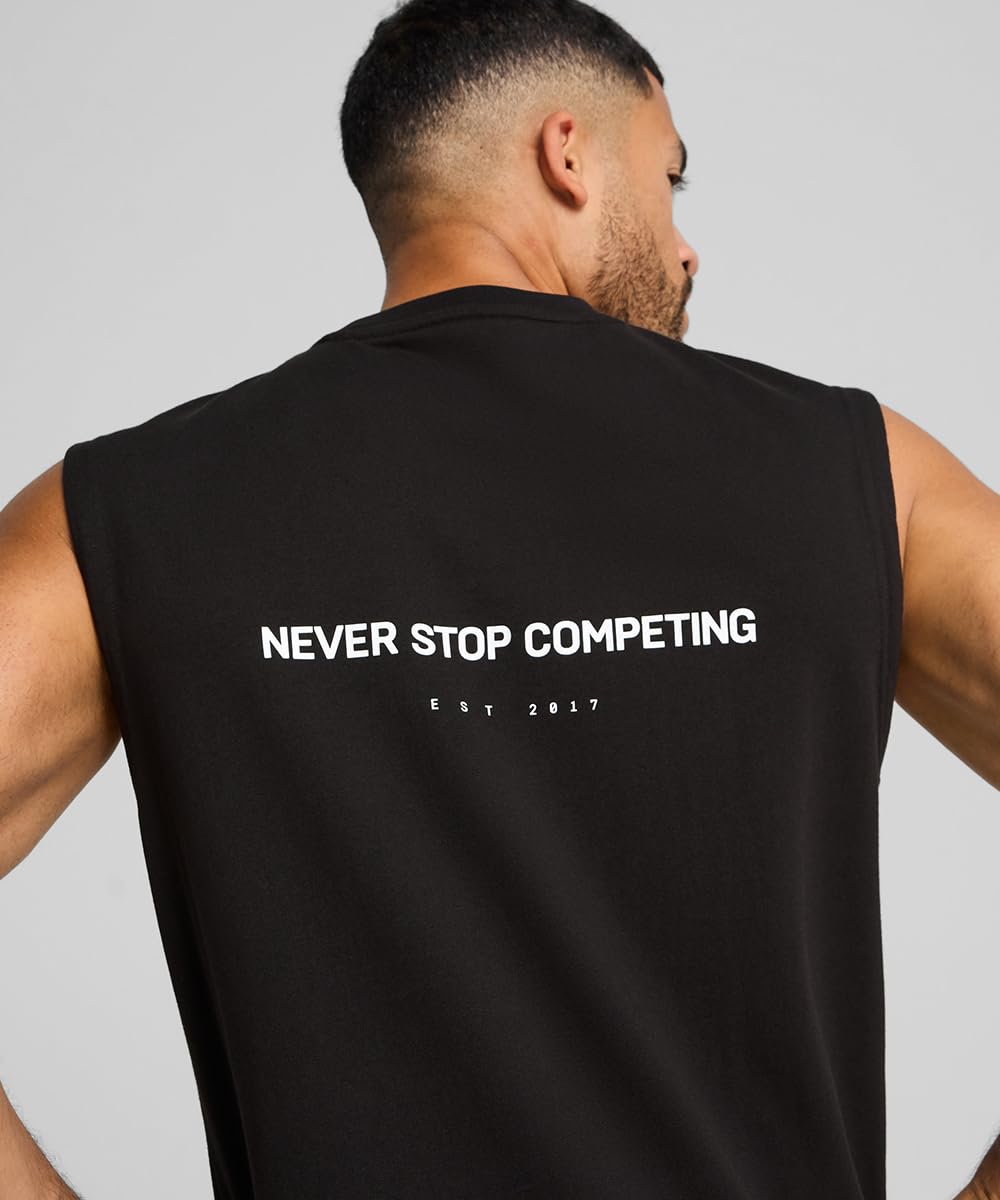 PUMA Canotta x HYROX Cut-off da Uomo M Black