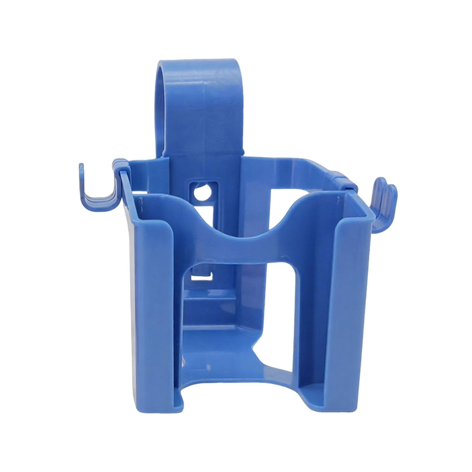 Glifora Poolside Cup Holder Clips - Detachable Above Ground Pool Drink Holder for Railing, Outdoor Summer Party Beverage Caddy
