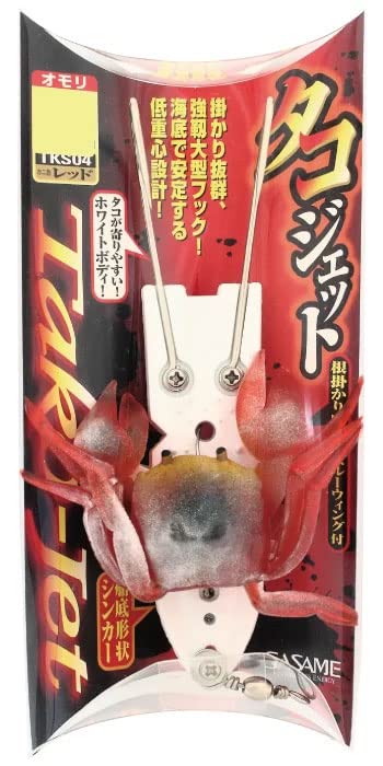 たこ様オーダーページ Amazon | ささめ針(Sasame) TKS04 タコジェット(カニレッド) 15