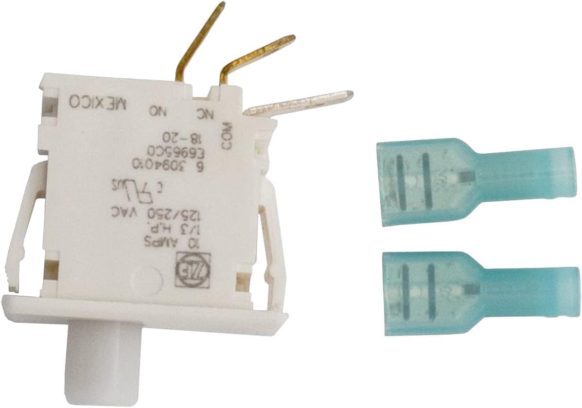 Clothes Dryer Door Switch Repair Kit W10169313 Y304575 LEM437 ADE30RGS171TW01 ADE3LRGS171TW01 ADE41FSS171TN01 ADE4BFGS171TW01 ADE4BRGS171TW01 ADE7005AKW
