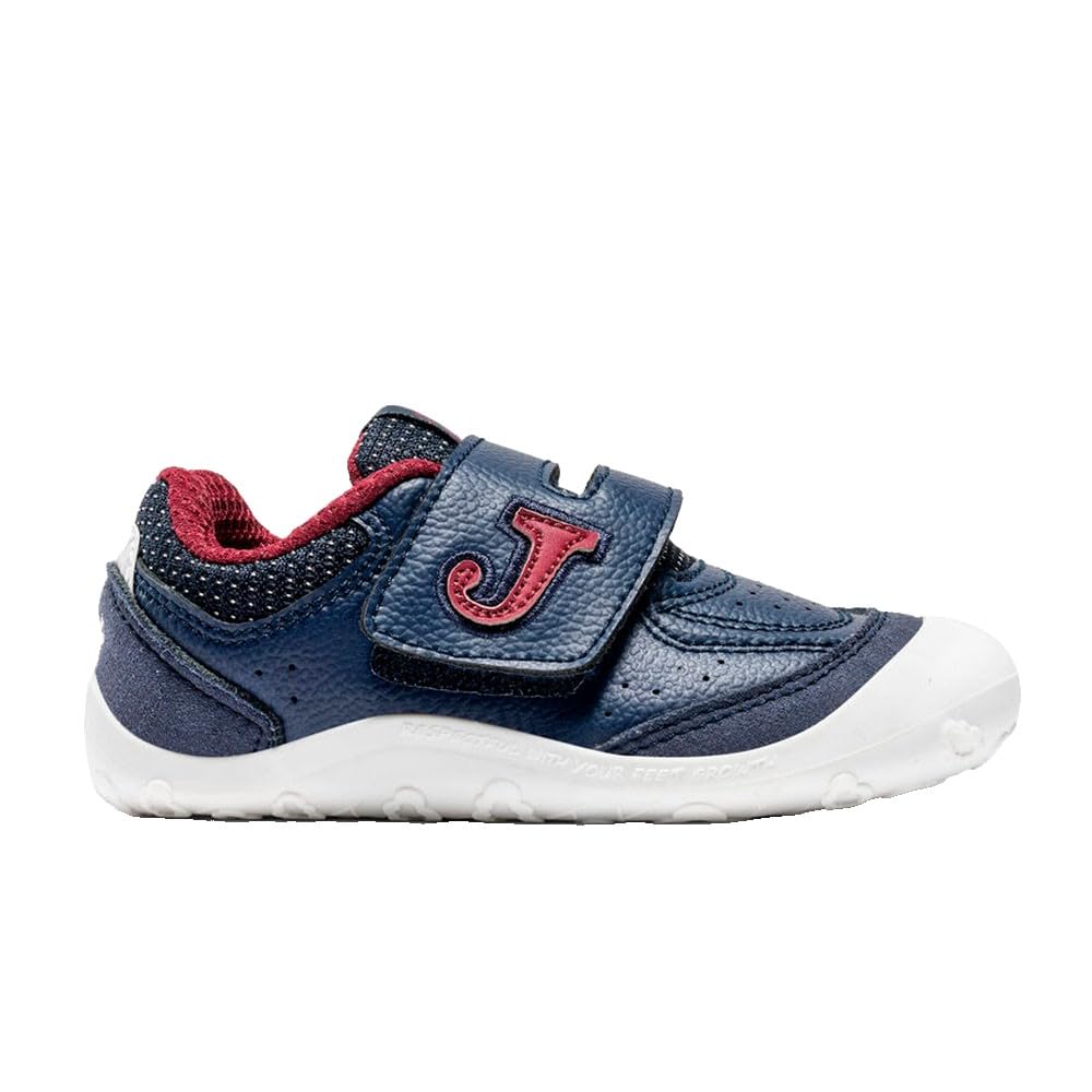Joma Flexys Barefoot – Zapatillas respetuosas para Primeros Pasos | Horma Ancha, Drop 0 y Cierre adherente | Niño y niña