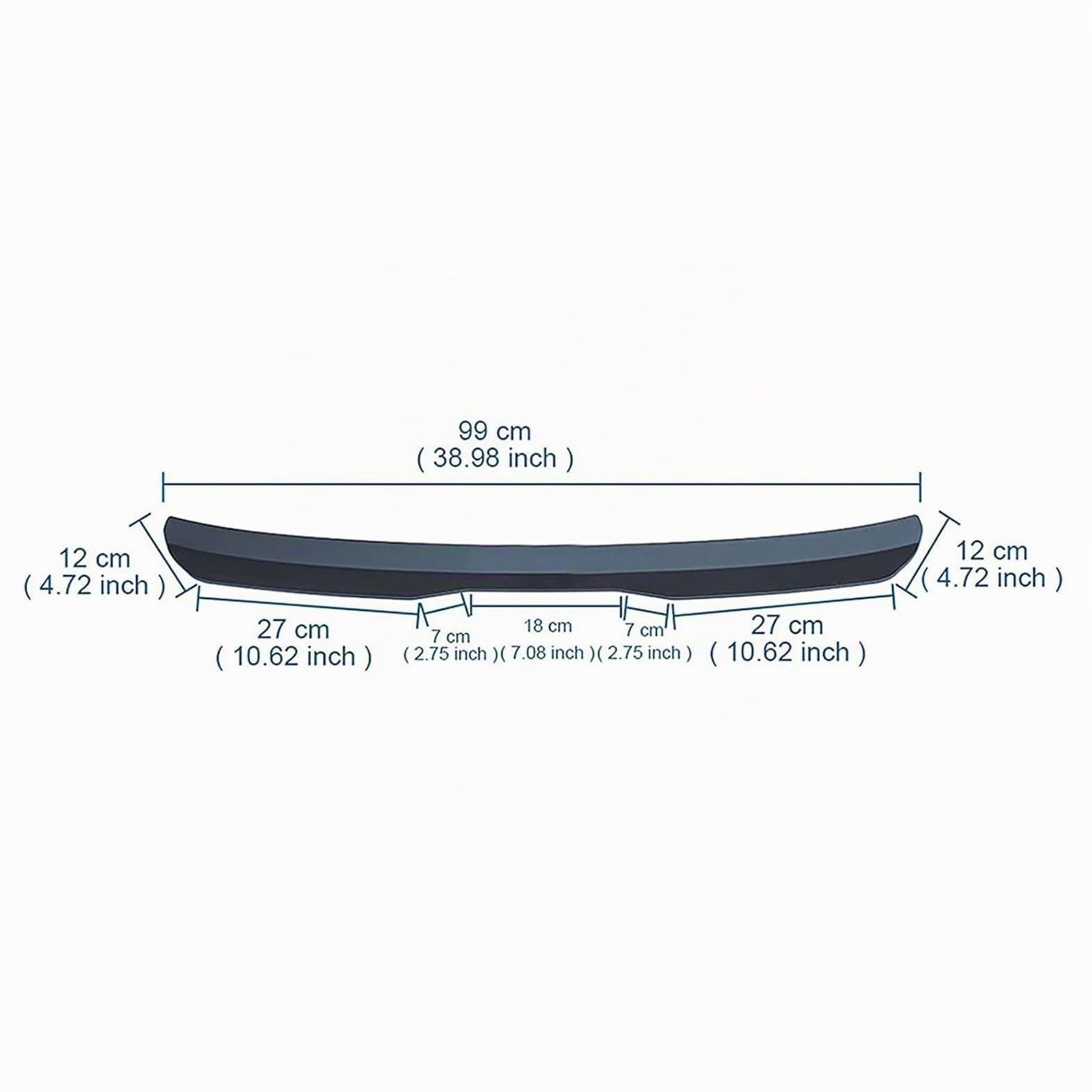 Alerón Trasero del Coche para Opel Astra H GTC 2007 2008 2009 2010, AleróN de Labio Maletero Antiarañazos Tuning Accesorios Coche,Gloss Black
