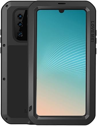 Fonrest Completo Funda para Huawei P30 Pro, Love Mei 6,47-Pulgada Antichoque Al Aire Libre H?brido Aluminio Metal Antipolvo Carcasas con Vidrio Templado, Soporte de Carga inal?mbrica (Negro) Fonrest Completo Funda para Huawei P30 Pro, Love Mei 6,47-Pulgada Antichoque Al Aire Libre H?brido Aluminio Metal Antipolvo Carcasas con Vidrio Templado, Soporte de Carga inal?mbrica (Negro)