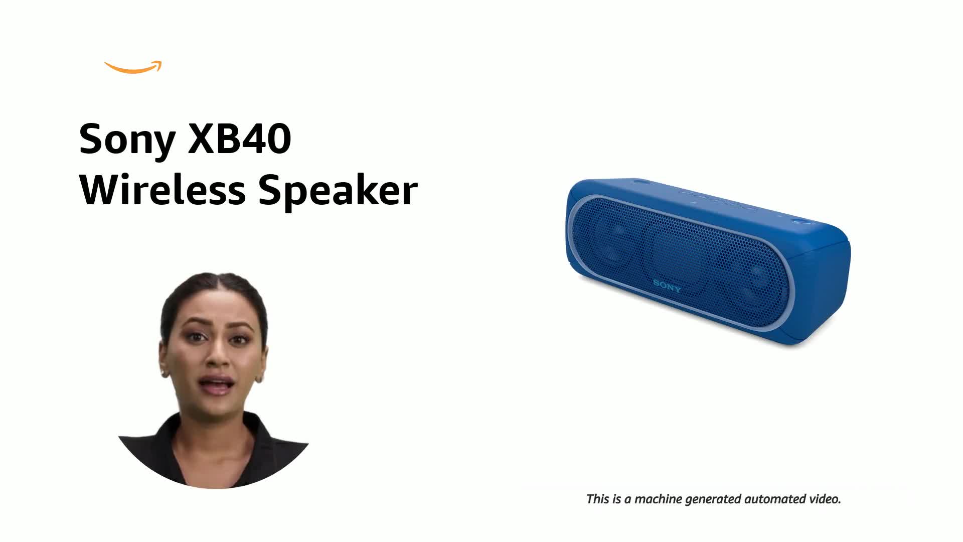Sony XB40 Portable Wireless Speaker with Bluetooth and Speaker