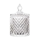 RockTrend Home Decorative Butterfly Candy Jar Candy Dish Candy Buffet Storage Container Clear...