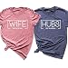 Custom Wife Shirt, Hubs T-Shirt, Couples Mr Mrs Shirts, Hubby Shirt Wifey Shirt Honeymoon Shirts, Personalized Wedding Shirts White