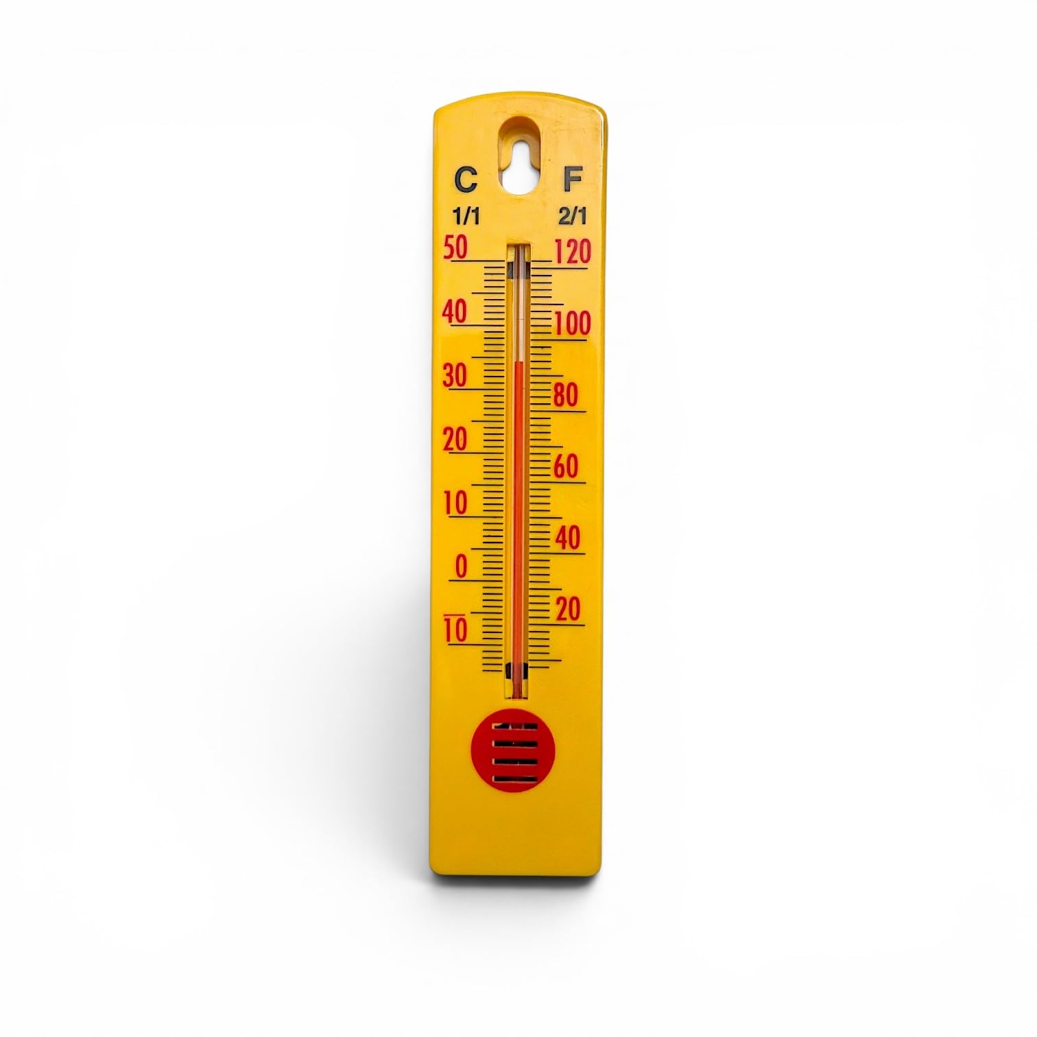 SKAN's Indoor/Outdoor Wall Thermometer | Ranges -10 to 50°C | Dual Scale °C & °F | 20cm in length | High Accuracy |-picture-55