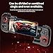 nubia RedMagic Mobile Gaming Controller for Android/iPhone with Phone Case Support, Hall Effect Joysticks Wireless Phone Controller with RGB Light, Split Design Handheld Gaming Gamepad