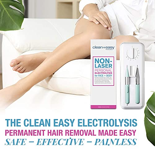 Clean & Easy Deluxe Home Elektrische ontharingsset, permanente ontharing, groen - Afbeelding 6
