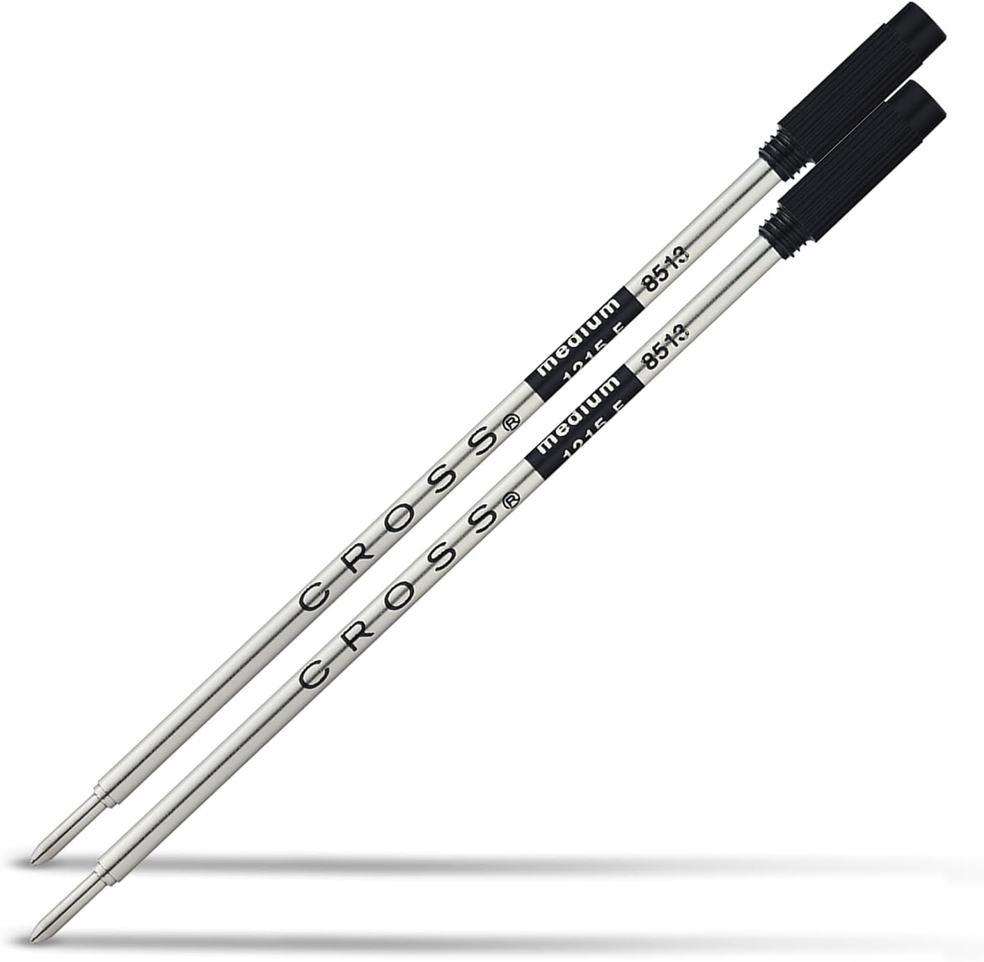 Cross Ballpoint Refill, Medium Black, 2 per card, (8513-2)