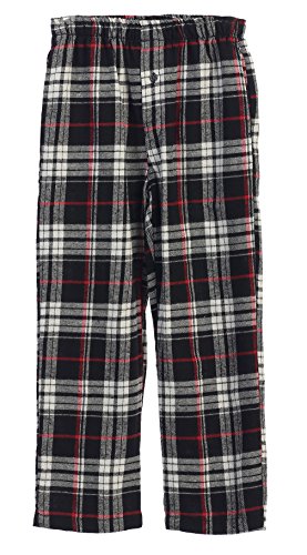 Gioberti Boys Yarn-Dye Brushed 2 Piece Flannel Lounge & Pajama Set with Elastic Waist Pants4