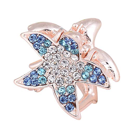 Moda, mini fermaglio per capelli, con strass