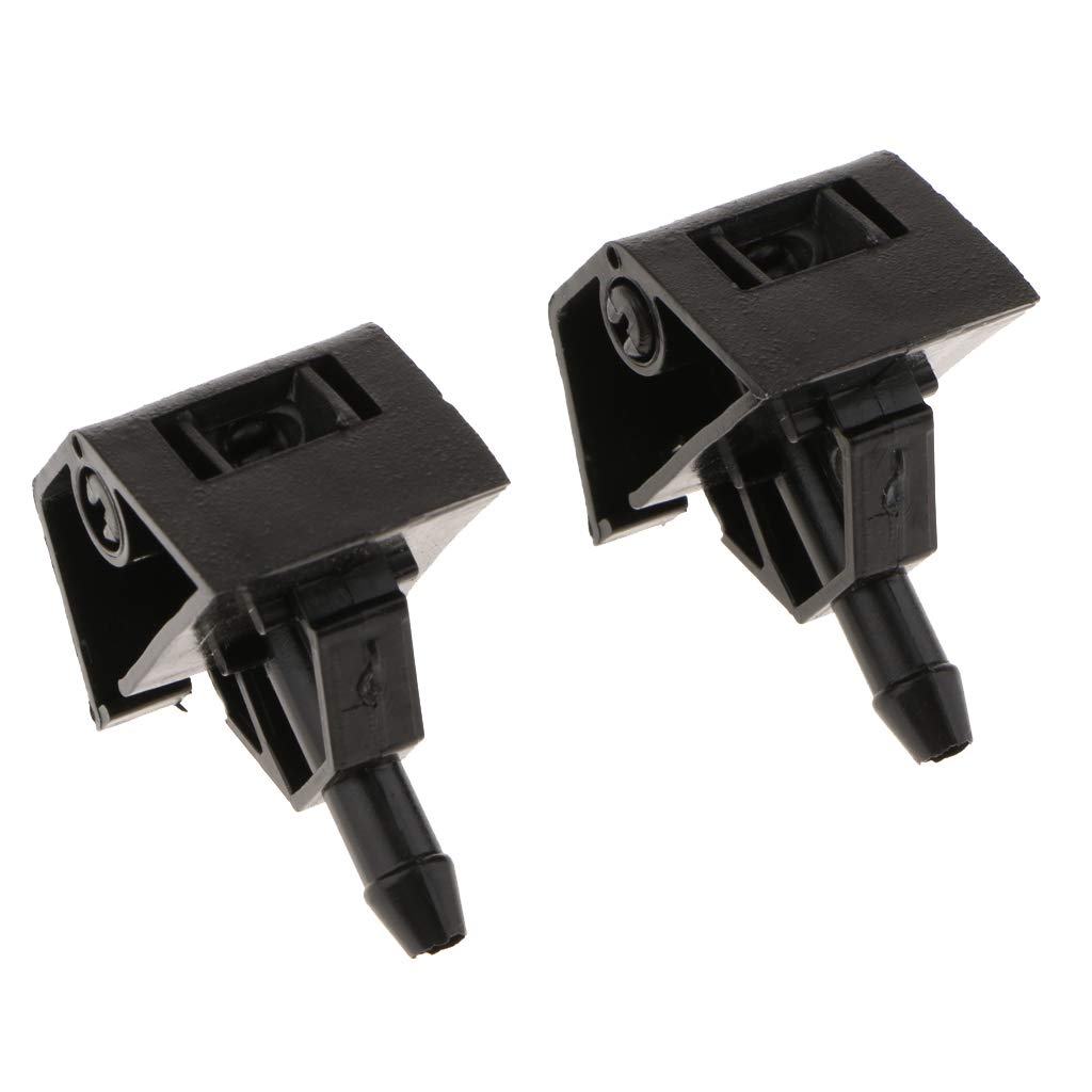 Sdenshi 2X Windshield Washer Wiper Spray Jet Nozzle For For Nissan Qashqai