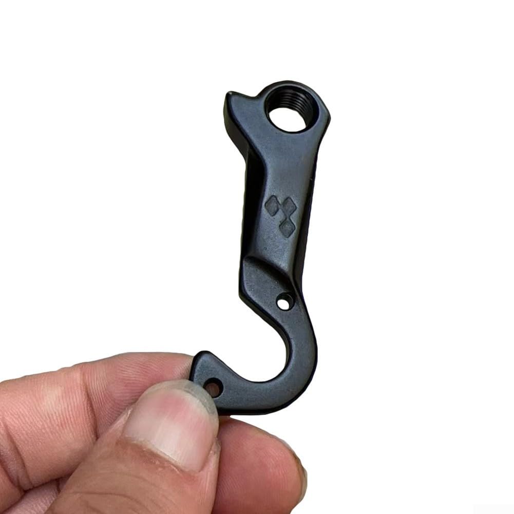Percha de cambio trasero de aleación de aluminio para bicicleta con distancia de agujero de 56 mm, diseño ligero compatible con Cube Axial 10151 SL 16-02822 Agree C: 62, negro