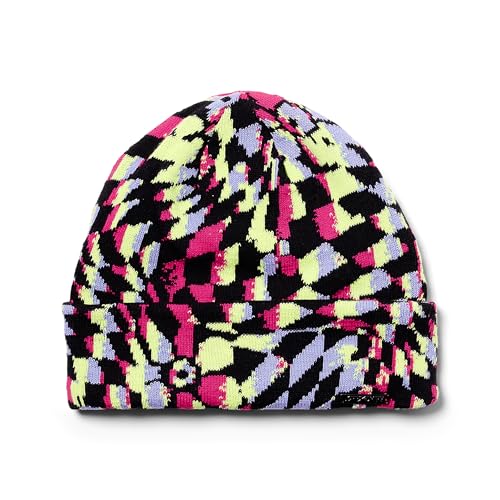 Spyder Girls Check Floral Beanie Hat