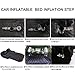 Onirii Inflatable SUV Air Mattress Thickened Flocking Inflatable Car Camping Travel Air Mattress with 2 Pillows & Air Pump,Portable Car Sleeping Bed for SUV|MPV|Minivan