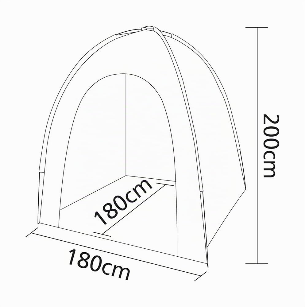 Bo-Camp Lagerzelt Medium 1,8x1,8x2 Meter