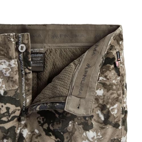 Pnuma Outdoors Vintis Pant, Caza Camo, Fleece with PNUMABLOCK, Insulated, Water-Repellant, Odor-Blocking (VT-PT-OV)4