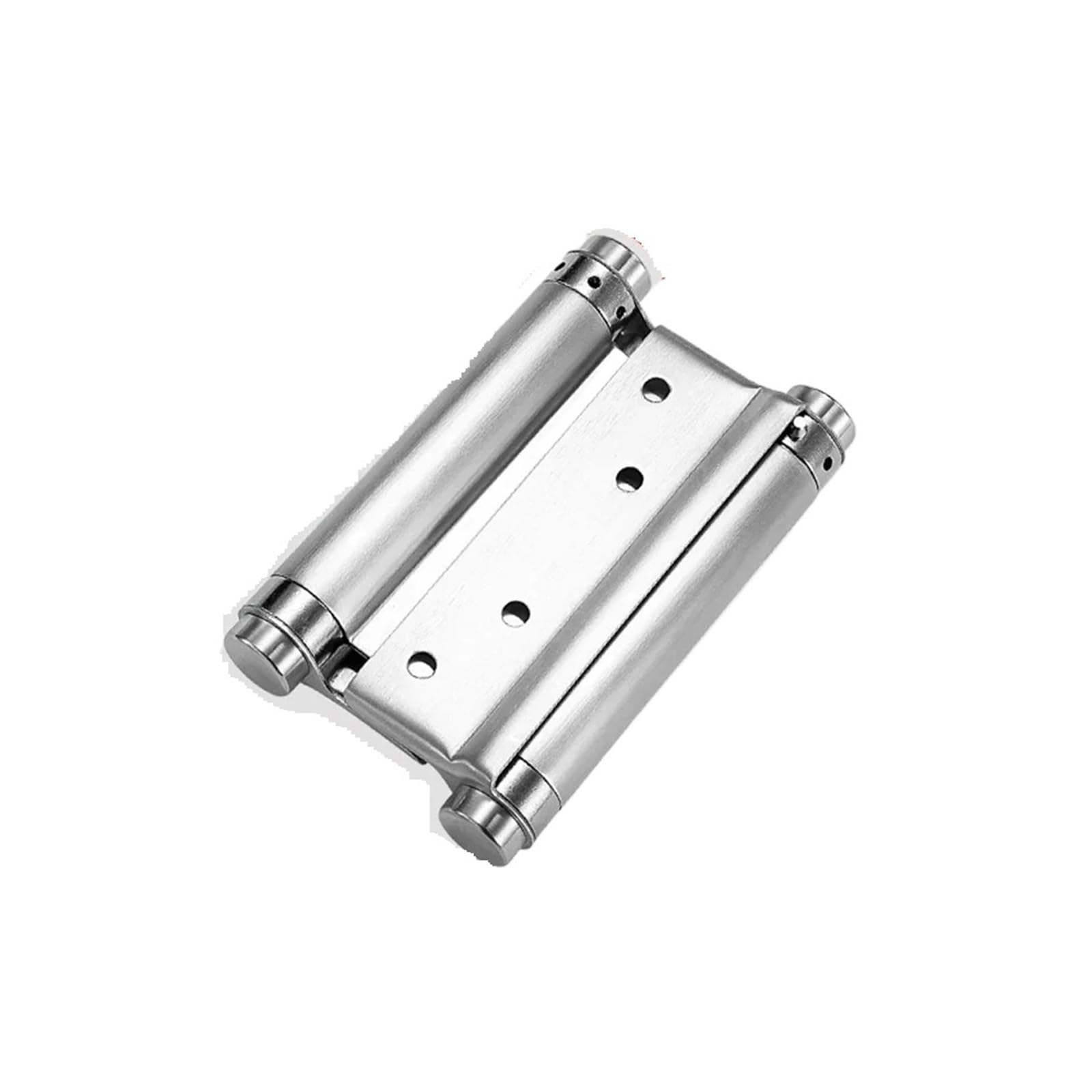 Double Action Spring Door Hinges Double Spring Hinge Two-Way Free Door Stainless Steel Automatic Closing Garage Hinges Fence Dedicated Hardware(3inch)