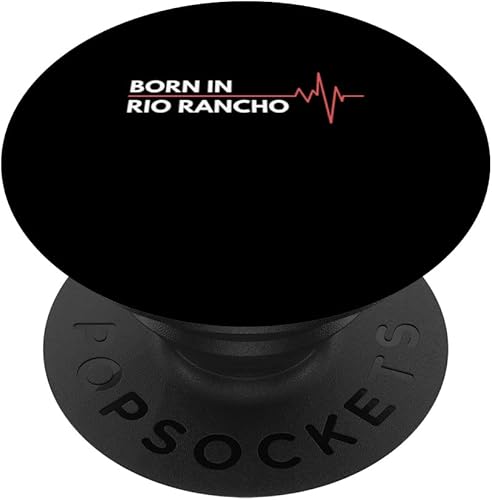 Miniatura 1 de Made In Rio Rancho New Mexico City Of Birth Birthplace PopSockets Swappable PopGrip