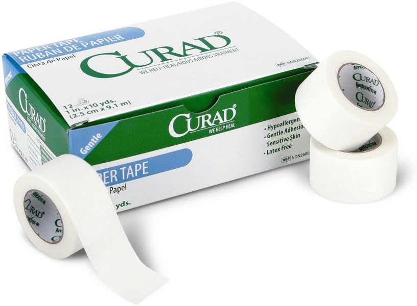 CURAD Paper Adhesive Tape White - 1 BX
