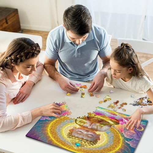 Puzzle de Buda de 1000 piezas, formato 38x26cm para enfoque zen 6