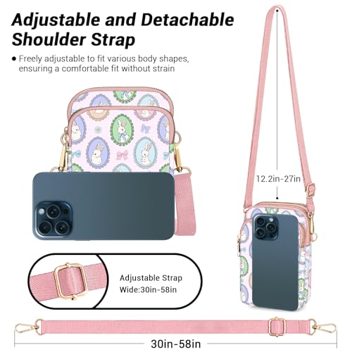 Image of YINHEXI Small Crossbody Bags for Women, Mini Cell Phone Wallet Purse, Shoulder Bag for Women and Men