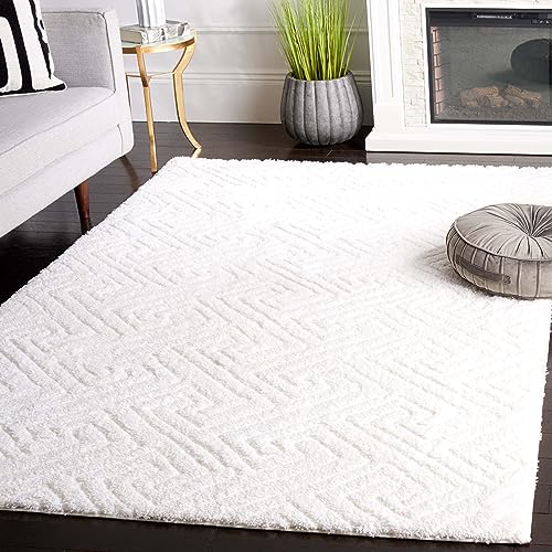 Tapete SAFAVIEH Tahoe Shag 213x152 cm Blanco