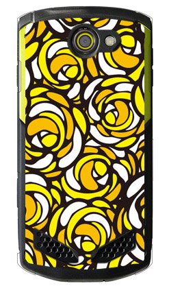 YESNORose Pop Yellow (Clear) / for Torque G02/au AKYG02-PCCL-201-N165