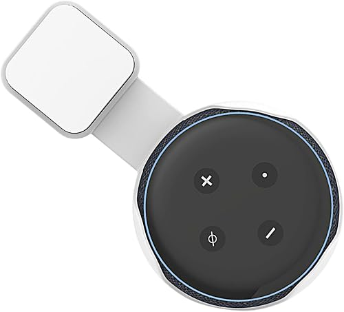 Miniatura 5 de Diyeeni Speaker Wall Mount Holder for Echo Dot 3, Wall Mount Speaker Brackets, Built in Cable Management, Speaker Stand Hanger for Echo Dot 3, Space