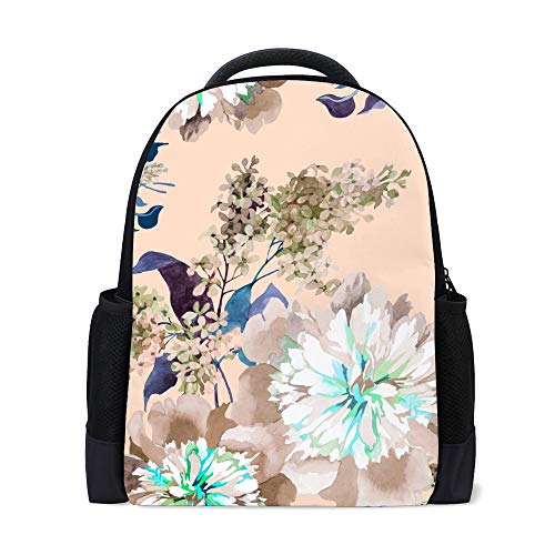 Sac à dos pour homme et femme étanche avec motif tigre coloré grand format