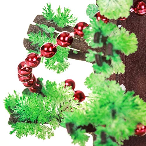 2 STÜCKE Papierbaum Ma-gic Baum Spielzeug Junge Mädchen Neuheit Weihnachtsbaum Geschenk Ma-gic Geschenk Heimdekoration Glaskugeln Weihnachtsschmuck (Mehrfarbig, 10ml)