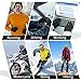 MOUNT TEC Light Weight Stretch Heating Glove Liners Heated Gloves for Men & Women Hand Warmer for Winter Sports Dog Walking Biking Riding Skiing Cycling Hunting Snowboarding (Black, M/L)