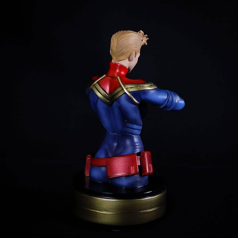 Semic Distibution Buste Marvel Captain Marvel - Résine 20 cm (ref. SMB005) Multicolore