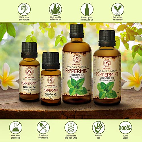 Pepermunt olie - etherische olie 50ml, 100% puur & natuurlijk, essentiële olie - aromatherapie - geurolie… - Image 3