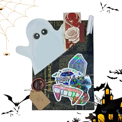 Libro misterioso - Citazioni di risorsa, strega, chiaroveggenza per Halloween | Grazie regalo per gli insegnanti, lettura dei tarocchi, storia nascosta, romanzo magico per adolescenti, adulti, amante