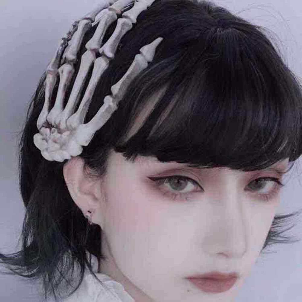 Hair Clips, Phalanges Hair Accessories for Halloween Dress Up Party, Cosplay, No Bend Clips, Fingers, Palm
