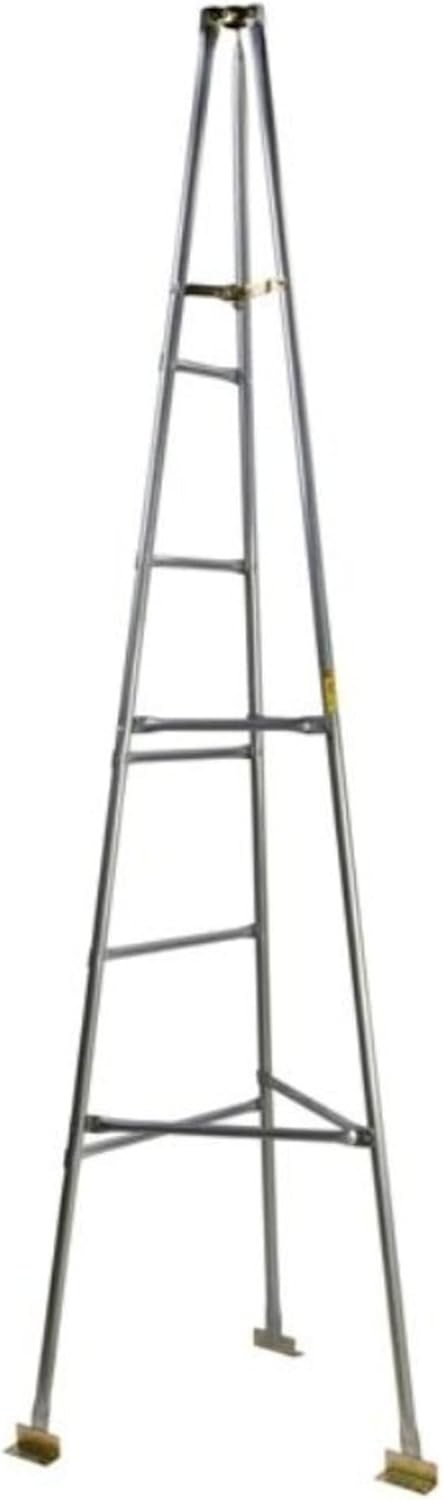 EZ 40 10' Tripod for Masts up to 1-3/4" OD - Roof Tower Peak Mount