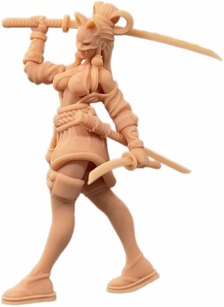 Amazon.co.jp: ZEDACAKAI 1/35 フィギュア 女性 侍 戦士モデル Amazon.co.jp: ZEDACAKAI 1/35 フィギュア 女性 侍 戦士モデル