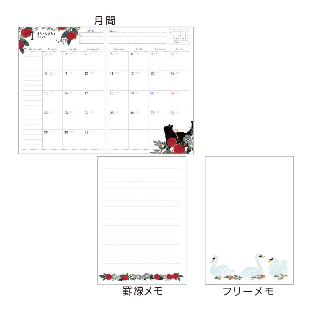 まつこページ Amazon.co.jp: クローズピン Tomoko Hayashi 手帳 2024年 A6