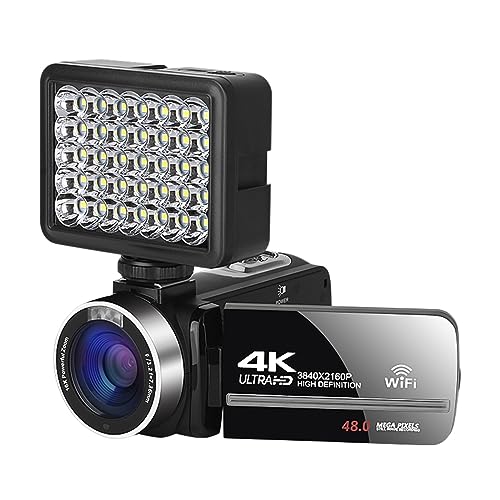 Cámara de video digital 4K WiFi para evitar tomas borrosas en tus transmisiones