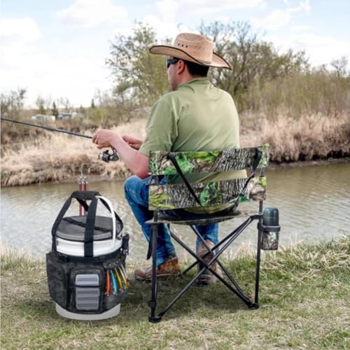 Rangement universel pour matériel de pêche à poches