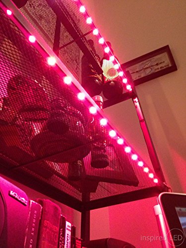 Image of Inspired LED Cut and Connect Series Kit | Normal Bright | Red | 9.5ft / 3M Kitchen Lighting | Cove Lighting | Dimmable 9.5 ft