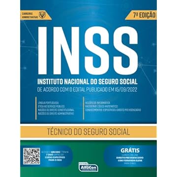 Capa do livro Técnico do Seguro Social INSS