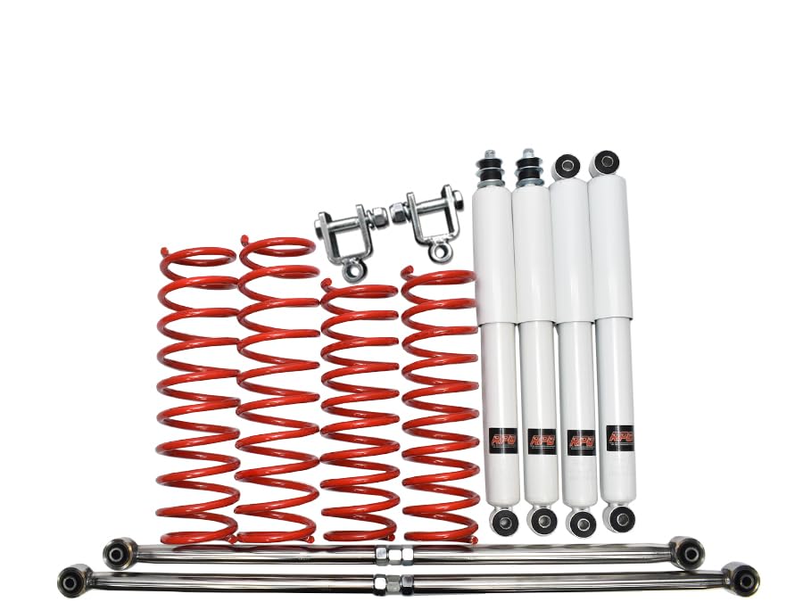 ジムニーJB23用モーターファームロングショックセットリア延長