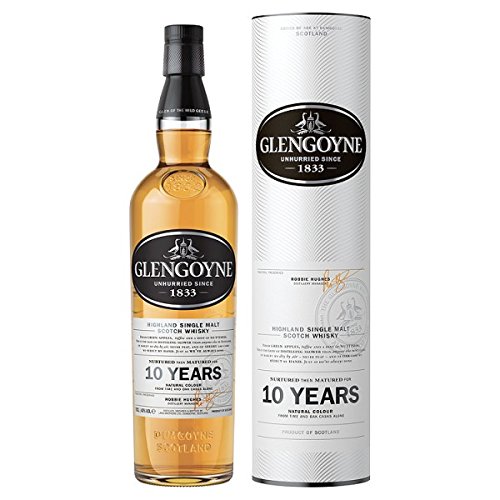Glengoyne Highland Whisky escocés de 10 años de edad 70cl (paquete de 70 cl)